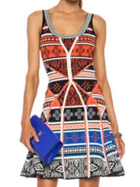Diane von Furstenberg Ilsa Rayon-Blend Dress S